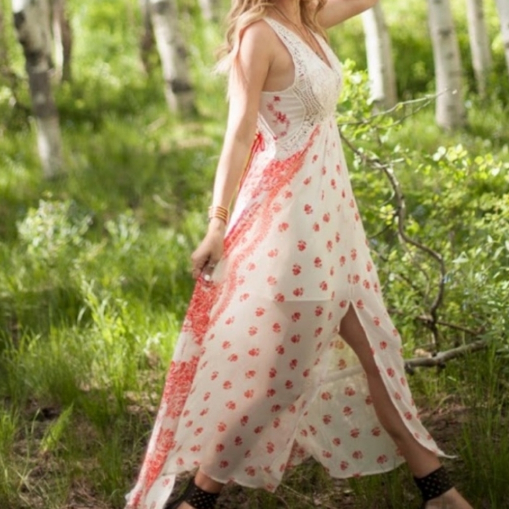 RARE $298 Free People Corset Dress - Picture 5 of 8
